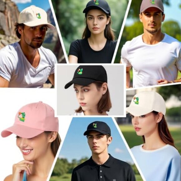 Adjustable Embroidered Baseball Cap Classic Dad Trucker Hat Unisex Retro - Picture 7 of 8